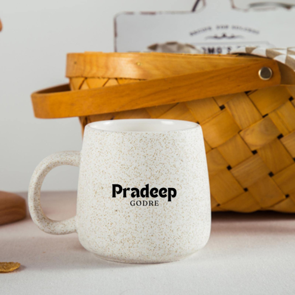 Personalized, Custom Ceramic Cup Name, Logo, Monogram, message, deep Engraved