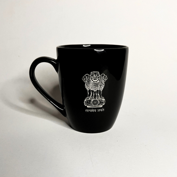 Satyamev Jay ate Coffee Ceramic coffee mug deep engraving your Name, Logo, Monogram, and Photo deep engraving your Coffee Mug