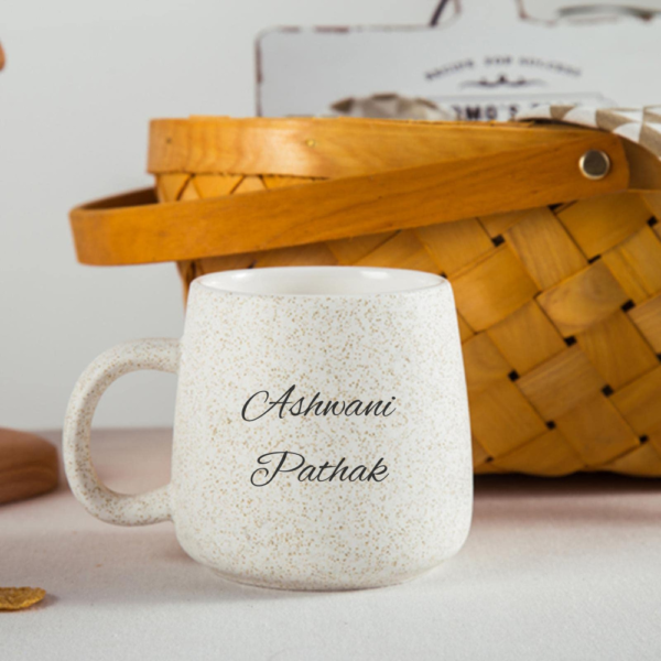 Personalized, Custom Ceramic Cup Name, Logo, Monogram, message, deep Engraved
