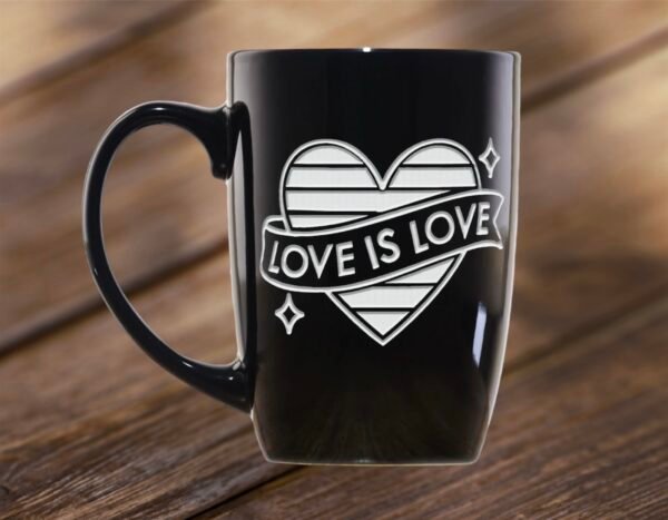 Ceramic Coffee Mug Personalized, Custom Ceramic Cup, Name, Logo, Monogram, message, deep Engraved Office Gift, Mothers Day, Fathers, Friendship, Thank You, Grandmother, Dad, Mom