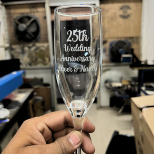 Engraved champagne Glasses, Anniversary Gifts, Wedding Favors, Personalized champagne Cups, Name, LOGO, Photo, Customized champagne Glasses, Bridesmaid and Groomsman engraved champagne glass Gifts