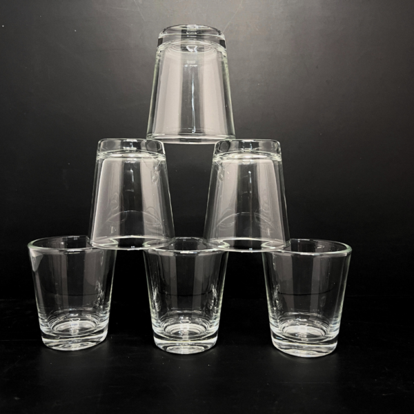 Engraved Luxury 60ml Crystal Vodka Shot Glass