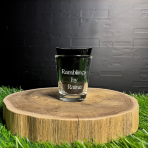 Engraved Luxury 60ml Crystal Vodka Shot Glass