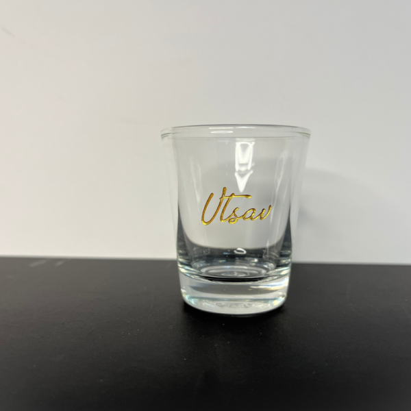 Engraved Luxury 60ml Crystal Vodka Shot Glass