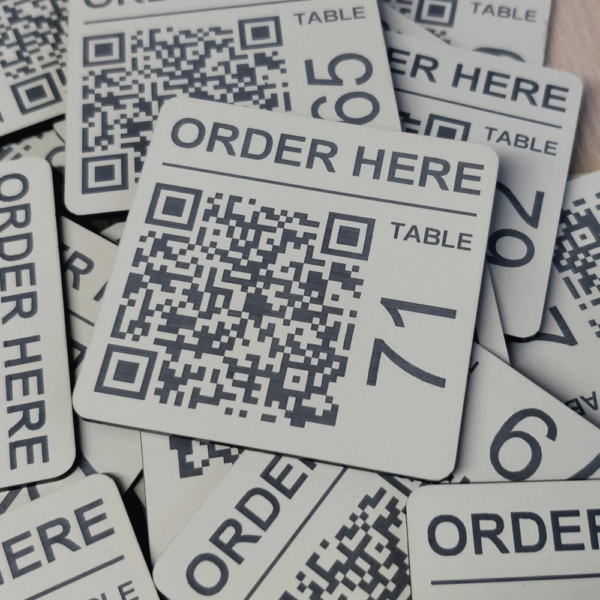 Our custom stainless steel QR code labels offer a sleek and modern way to display your digital information. Perfect for businesses, events, or personal use, these labels are both functional and visually appealing.