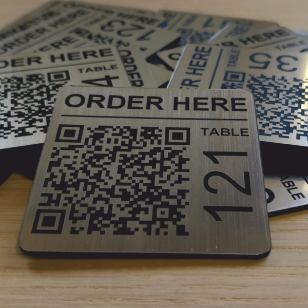 Our custom stainless steel QR code labels offer a sleek and modern way to display your digital information. Perfect for businesses, events, or personal use, these labels are both functional and visually appealing.