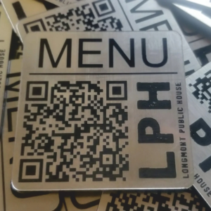 Our custom stainless steel QR code labels offer a sleek and modern way to display your digital information. Perfect for businesses, events, or personal use, these labels are both functional and visually appealing.