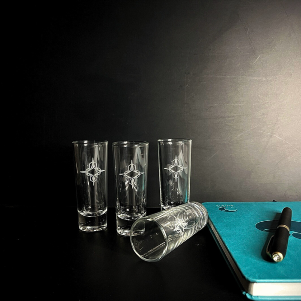 Personalized Shot Glass - Custom Shot Glass, Engraved Bachelorette Party Gift, Personalized Glasses, Shot Glass Favors Show drafts