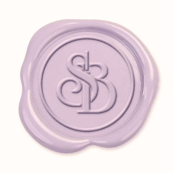 Create a unique and personalized wax seal stamp featuring an intertwined monogram.