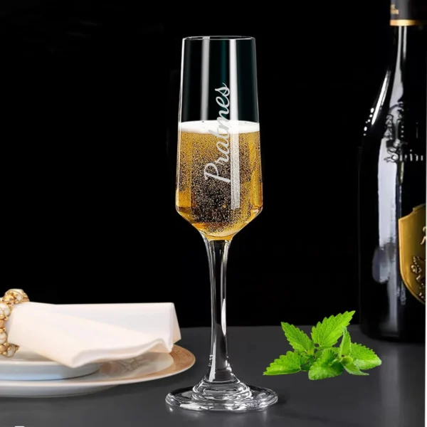 Personalized wedding gifts Engraved champagne flutes engraved Wedding glasses for bride and groom Bridal shower gifts champagne glass name engraving logo engraving monogram engraving love symbol engraving photo engraving for gift