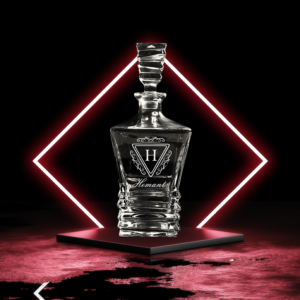 Elevate your home bar or gift-giving experience with our exquisitely crafted Personalized Engraved Whiskey Decanter and 6 Glasses Set. This elegant set combines timeless design with personalized touches to create a truly unique and memorable gift for any whiskey enthusiast.